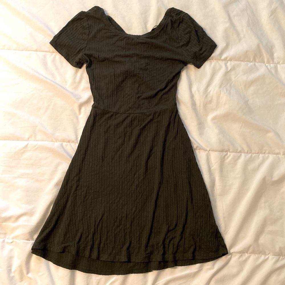 Green summer dress